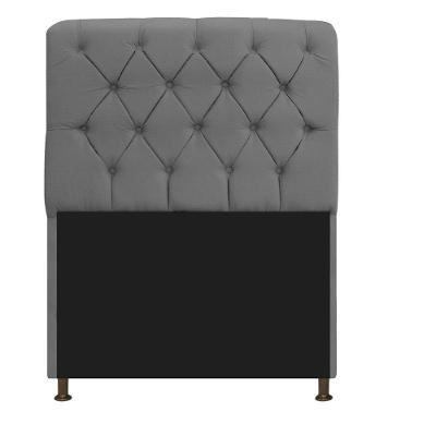 Cabeceira Estofada Lady 90cm Solteiro c/ Capitone Corano