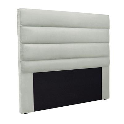 Cabeceira King Size 1,95m Guess Veludo Prata Gran Belo