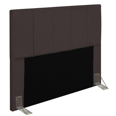 Cabeceira Cama Box Casal Queen 160cm Pérola Corano Marrom