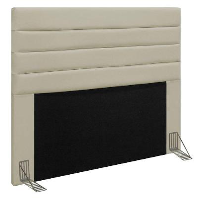 Cabeceira Cama Box Casal King 193cm Rubi D10 Corano Bege