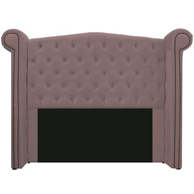 Cabeceira Estofada Veneza 195 Cm King Size Linho