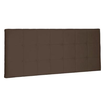 Cabeceira Painel Queen 1,60m Verona Suede Caramelo