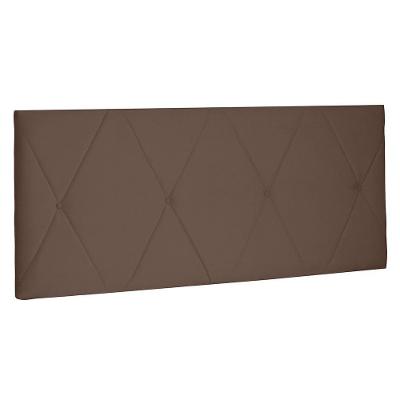 Cabeceira Painel Casal 1,40m Aquilla Suede Caramelo