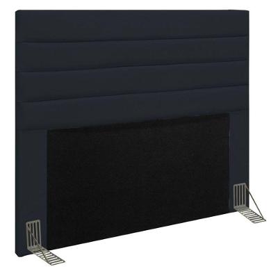 Cabeceira Cama Box Casal King 193cm Rubi D10 Corano Preto