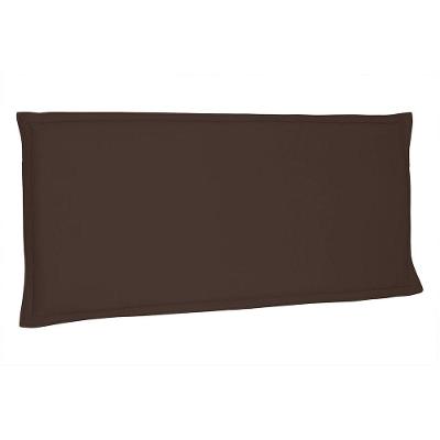 Cabeceira Painel Queen 1,60m Veneza Suede Marrom Café