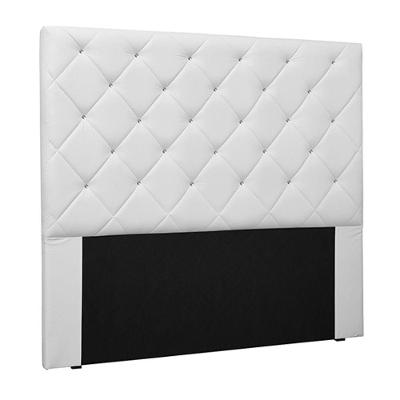 Cabeceira Queen Size 1,60m Tàzio Pu Branco - Gran Belo