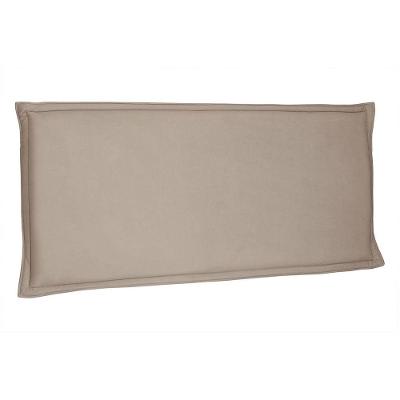 Cabeceira Painel Casal 1,40m Veneza Suede Bege