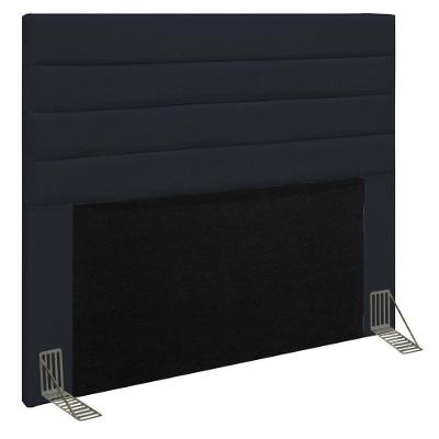 Cabeceira Cama Box Casal 140cm Rubi D10 Corano Preto