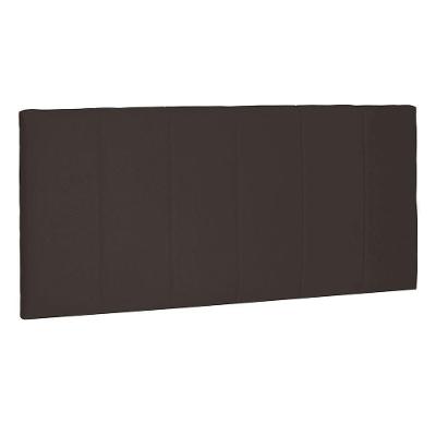 Cabeceira Painel Queen 1,60m Ravenna Suede Marrom Café