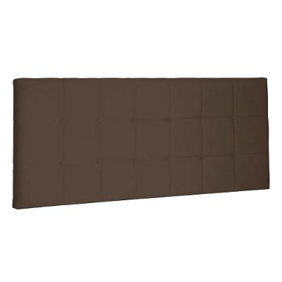 Cabeceira Painel Queen 1,60m Verona Suede Caramelo