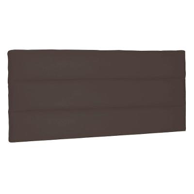 Cabeceira Painel Queen 1,60m La Italiana Suede Marrom Café