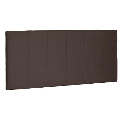 Cabeceira Painel Queen 1,60m Ravenna Suede Caramelo