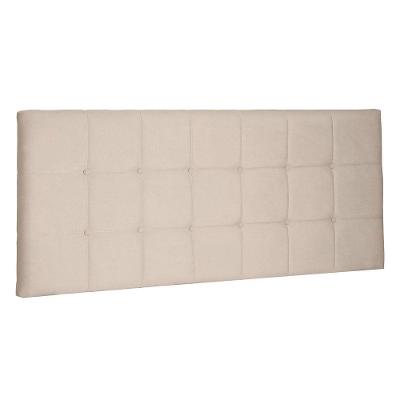 Cabeceira Painel Queen 1,60m Verona Suede Bege