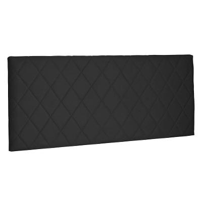 Cabeceira Painel Queen 1,60m Esmeralda Suede Preto