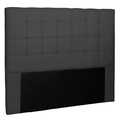 Cabeceira Queen 1,60m Verona Suede Preto