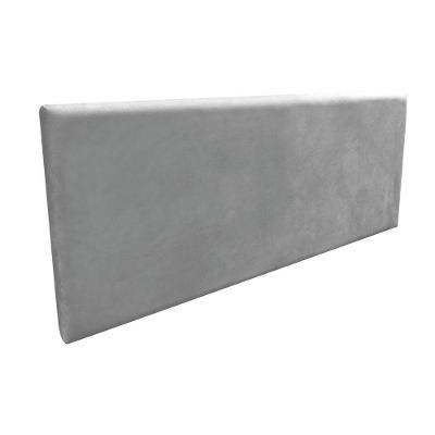 Cabeceira Painel Clean para Cama Casal 140 cm Suede Grafite