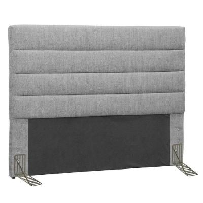 Cabeceira Casal King 195cm Linho Cinza D´monegatto