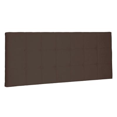 Cabeceira Painel Queen 1,60m Verona Suede Marrom Café