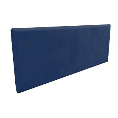 Cabeceira Painel Clean para Cama Casal 140 cm Azul Marinho 