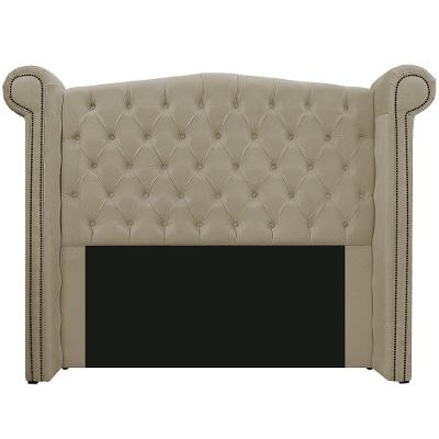Cabeceira Estofada Veneza 195 Cm King Size Linho