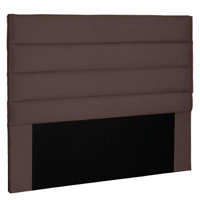 Cabeceira Queen 1,60m La Italiana Suede Marrom Café