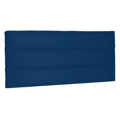 Cabeceira Painel Queen 1,60m La Italiana Suede Azul Marinho