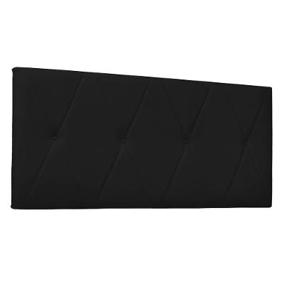 Cabeceira Painel Queen 1,60m Aquilla Corano Preto