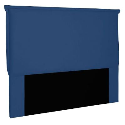 Cabeceira Queen 1,60m Veneza Suede Azul Marinho
