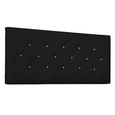 Cabeceira Painel Queen 1,60m Tânia Corano Preto