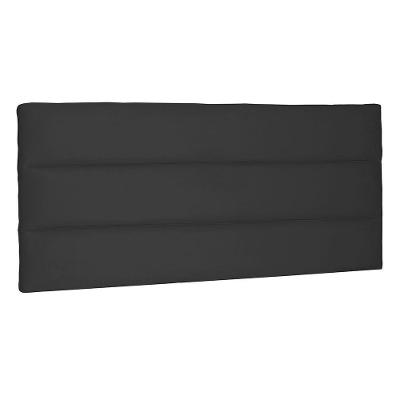 Cabeceira Painel Queen 1,60m La Italiana Suede Preto