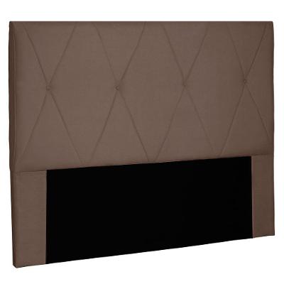 Cabeceira King 1,95m Aquilla Suede Caramelo