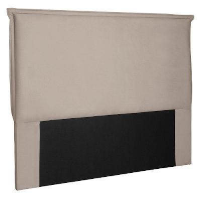 Cabeceira Queen 1,60m Veneza Suede Bege