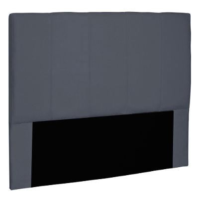 Cabeceira Queen 1,60m Ravenna Suede Cinza