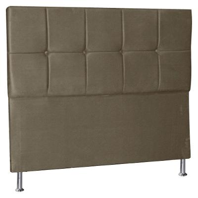 Cabeceira Queen 1,60m Lisboa Suede Bege