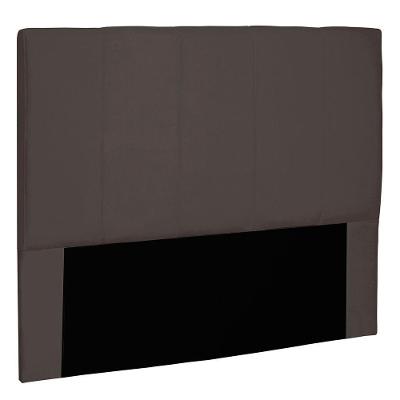 Cabeceira Queen 1,60m Ravenna Suede Marrom Café
