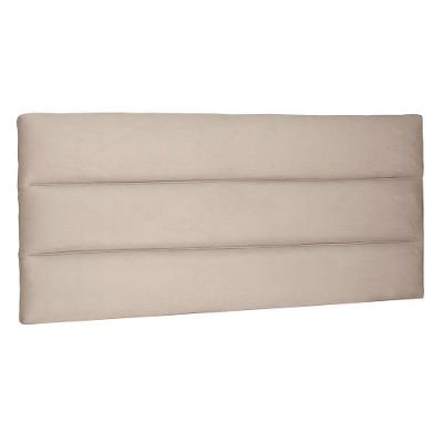 Cabeceira Painel Casal 1,40m La Italiana Suede Bege