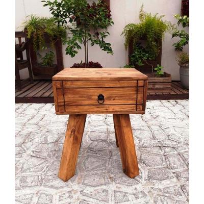 Mesa de Cabeceira com 1 Gaveta Pé Luis Xv Moveis Arpus