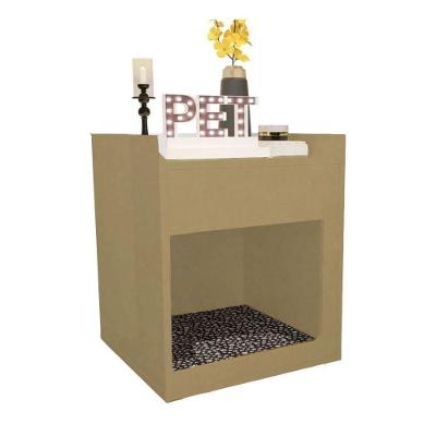 Mesa De Cabeceira/cama Pet Trovarelli Natural