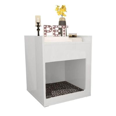 Mesa De Cabeceira/cama Pet Trovarelli Branco