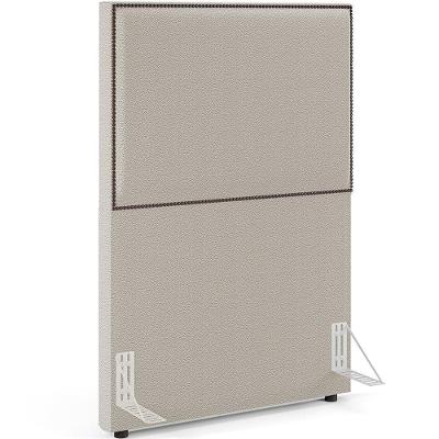 Cabeceira Box Solteiro Com Tachas 100cm L02 Creme