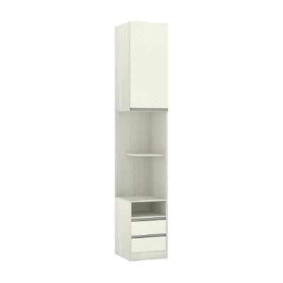 Mesa De Cabeceira Direito Prime Plus Legno Crema Com Kashmir