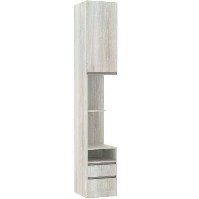 Mesa De Cabeceira Esquerdo 2 Gavetas Prime Plus Legno Crema