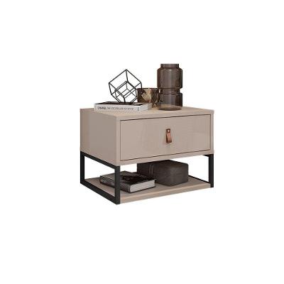 Mesa De Cabeceira Com Gaveta Angela Off White