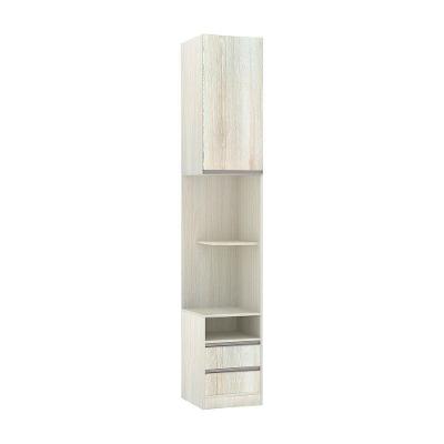 Mesa De Cabeceira Direito 2 Gavetas Prime Plus Legno Crema