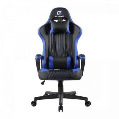 Cadeira Gamer Vickers Preta e Azul Fortrek