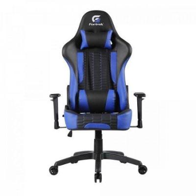 Cadeira Gamer Cruiser Preta e Azul Fortrek