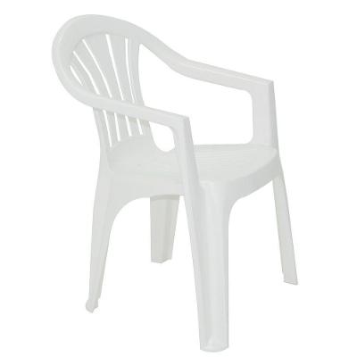 Cadeira Tramontina Bertioga Basic Com Braços Em Polipropileno Branco Tramontina