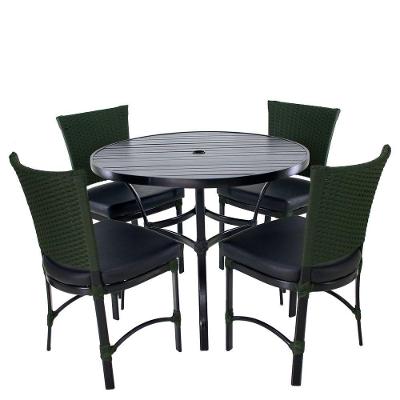 4 Cadeiras Florata Com Mesa P/ Sacada, Edícula, Cozinha