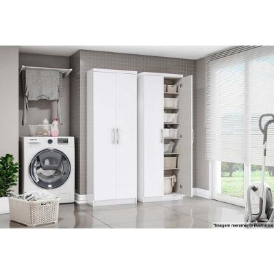 Armário Multiuso Lavanderia Margarida c/ 2 Portas Branco - Henn