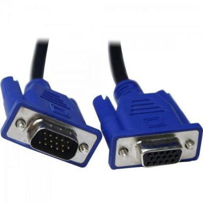 Cabo Vga Hdb15m X Hdb15f Extensor 1,80mt Bege Generico